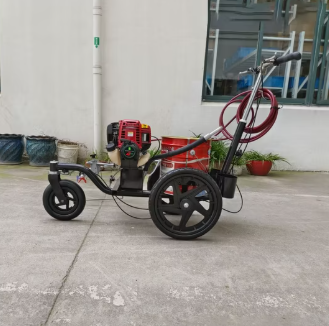 Trailer-Mounted Line Striping Machines