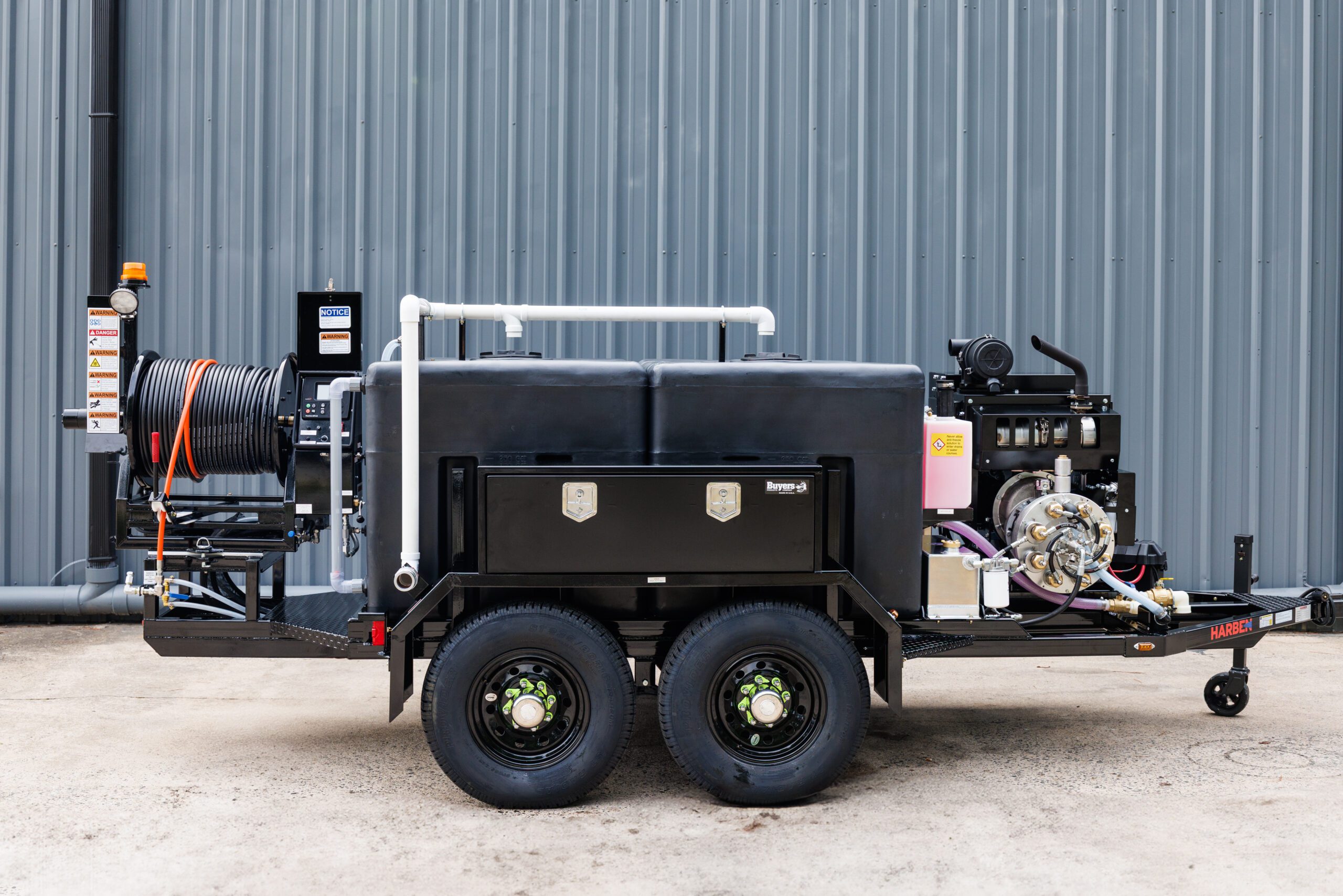 Trailer-Mounted Sewer Jetters