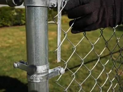 Fence Tension Bands & Brackets