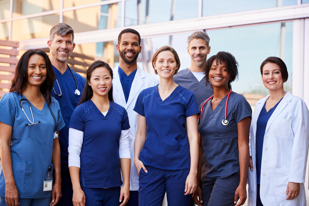 Doctor's scrubs